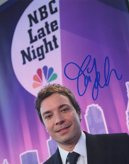 Jimmy Fallon autograph