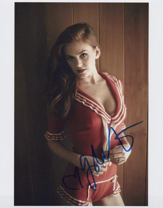 Isla Fisher autograph