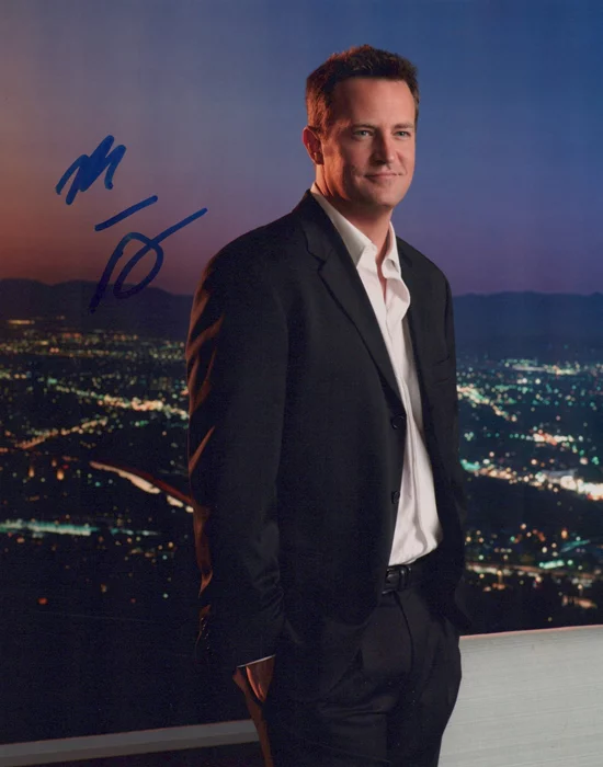 Matthew Perry autograph