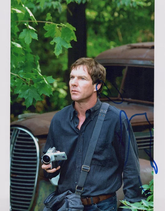 Dennis Quaid autograph