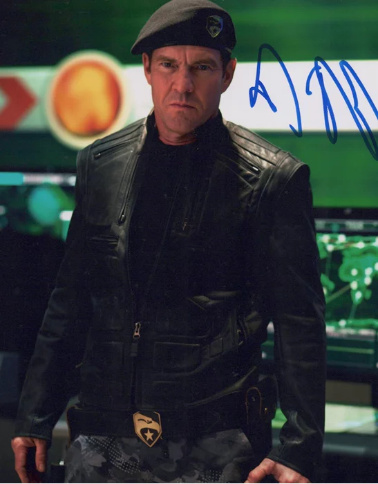 Dennis Quaid autograph