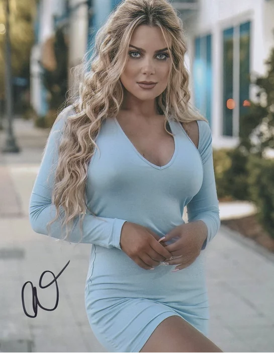 Athena Vas autograph