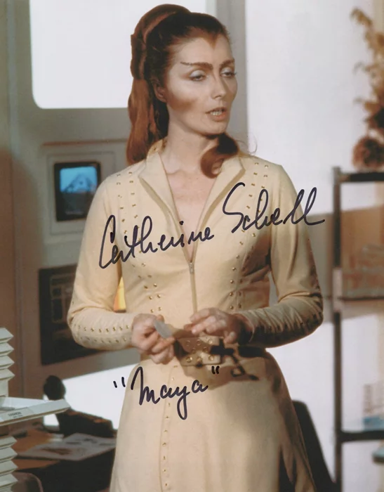 Catherine Schell autograph