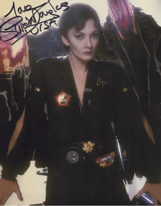Sarah Douglas autograph