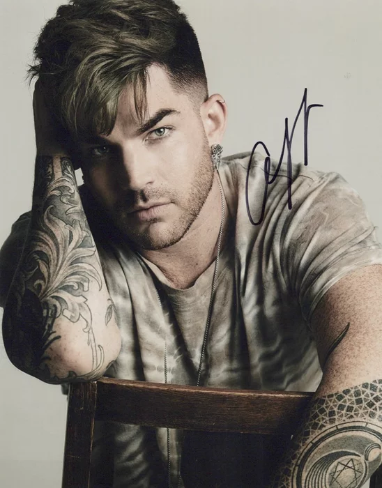 Adam Lambert autograph