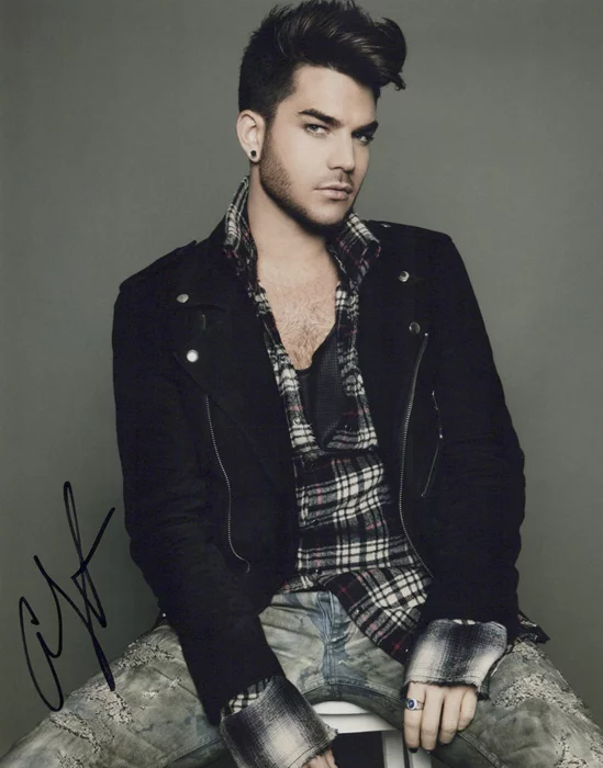 Adam Lambert autograph