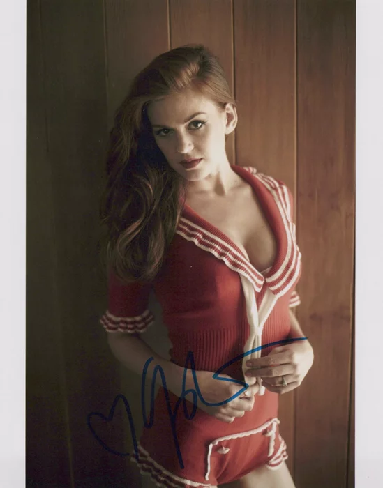 Isla Fisher autograph