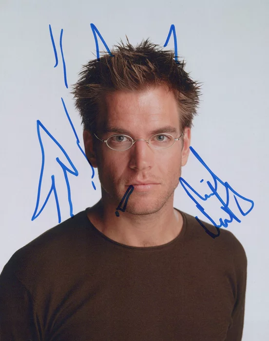 Michael Weatherly autograph