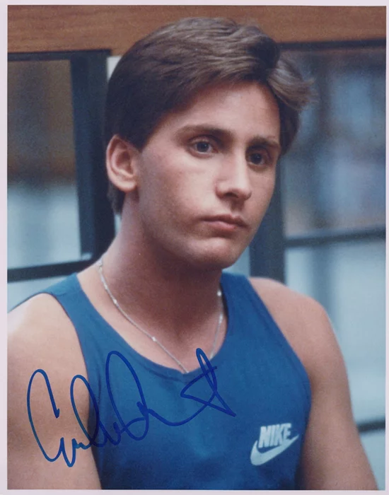 Emilio Estevez autograph