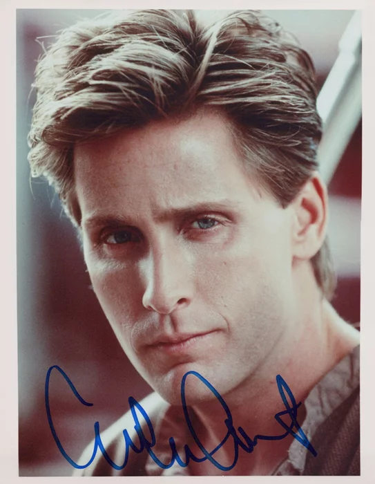Emilio Estevez autograph