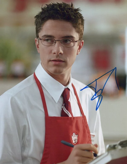 Topher Grace autograph