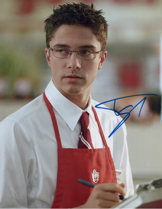 Topher Grace autograph