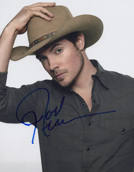 Josh Henderson autograph