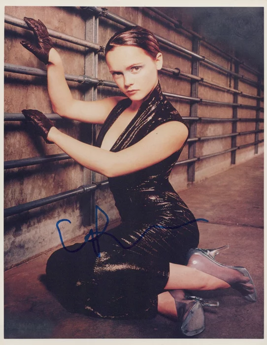 Christina Ricci autograph