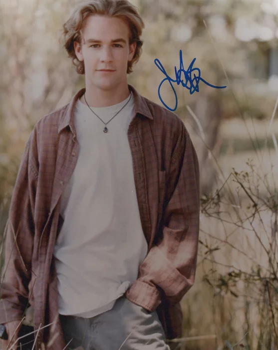 James Van Der Beek autograph