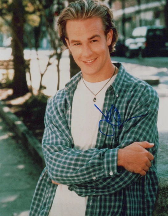 James Van Der Beek autograph