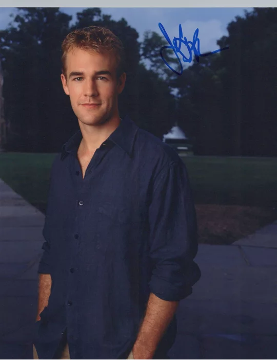 James Van Der Beek autograph
