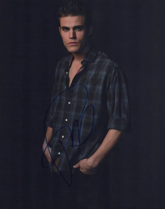 Paul Wesley autograph