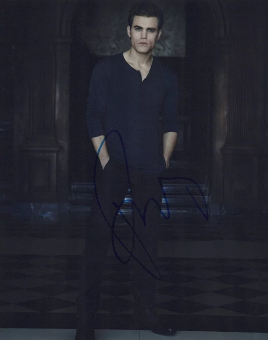 Paul Wesley autograph