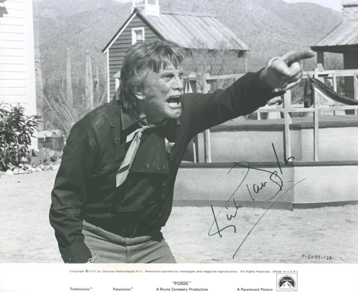 Kirk Douglas autograph