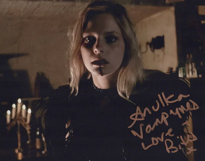 Anulka Dziubinska autograph