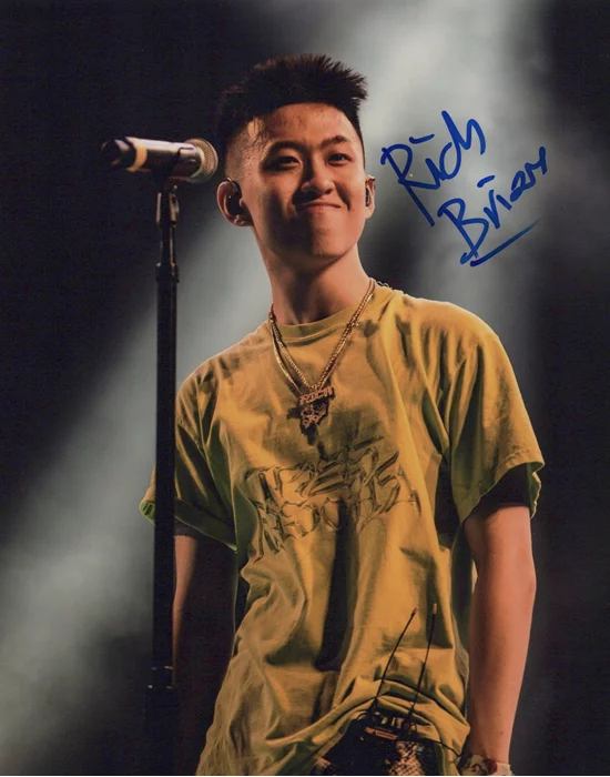 Rich Brian autograph