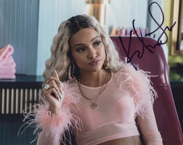 Karrueche Tran autograph