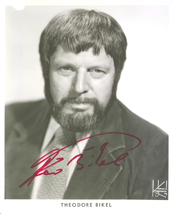 Theodore Bikel autograph