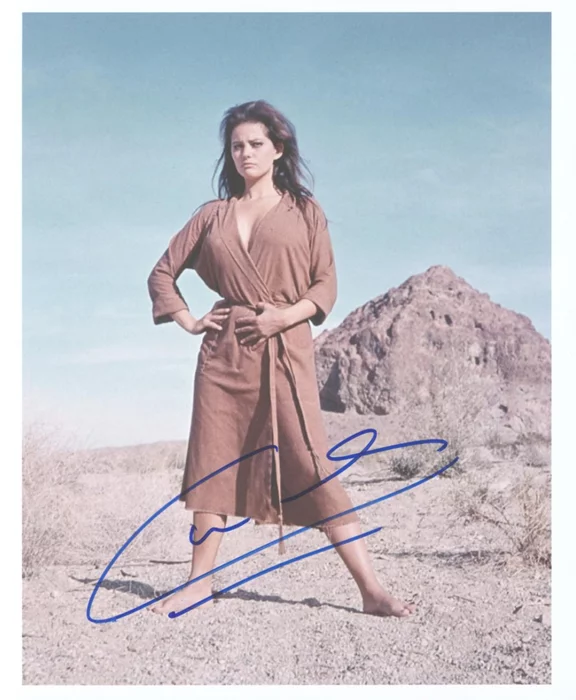 Claudia Cardinale autograph