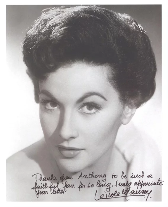 Nicole Maurey autograph