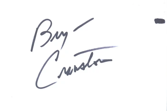 Bryan Cranston autograph