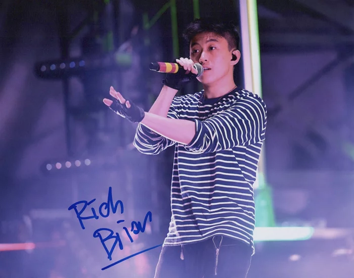 Rich Brian autograph