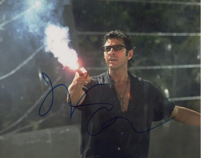 Jeff Goldblum autograph