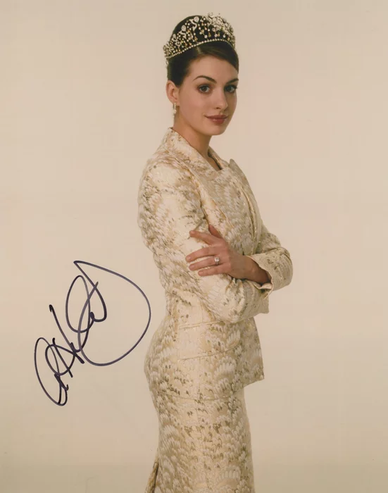 Anne Hathaway autograph