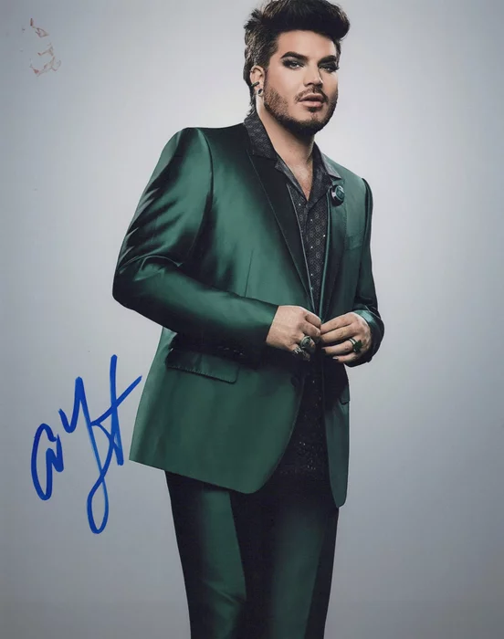 Adam Lambert autograph