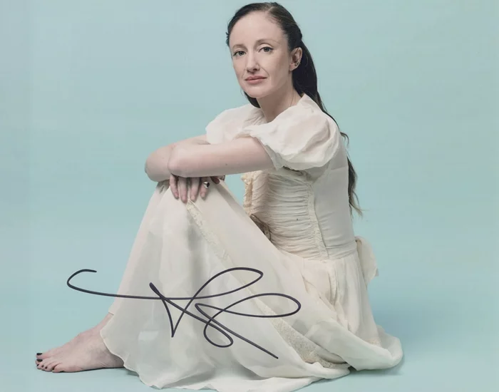 Andrea Riseborough autograph