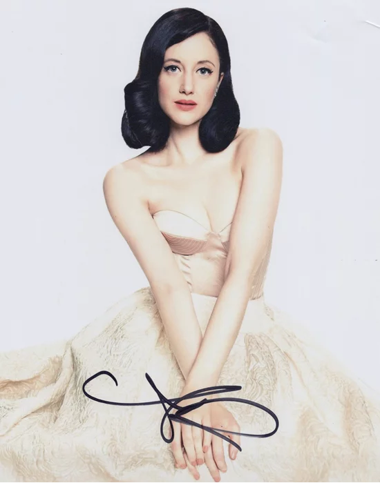 Andrea Riseborough autograph