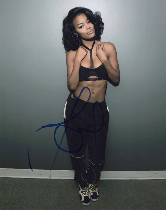 Teyana Taylor autograph