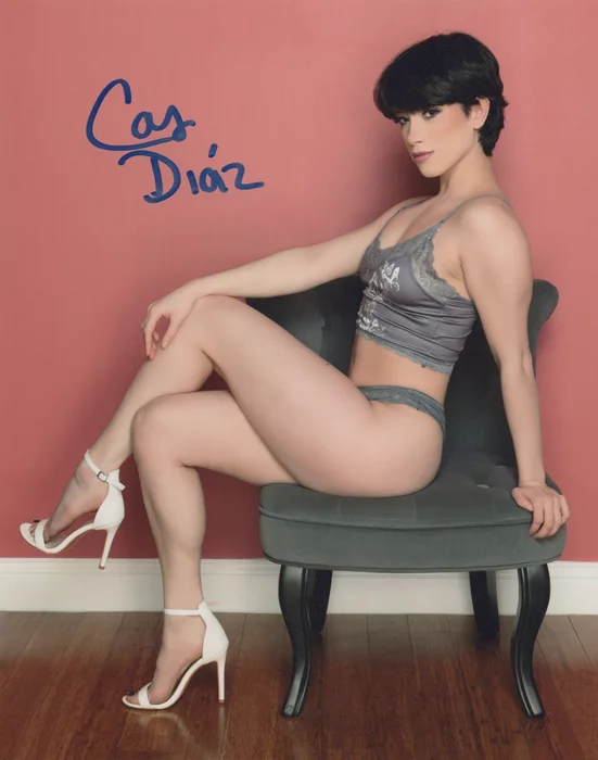 Cas Diaz autograph