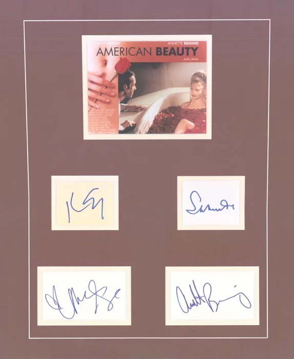 American Beauty autograph