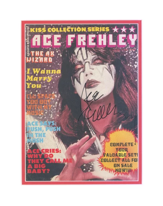 Ace Frehley autograph