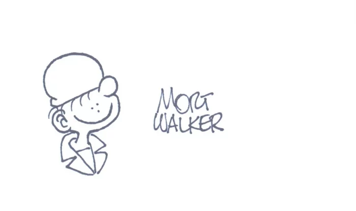 Mort Walker autograph