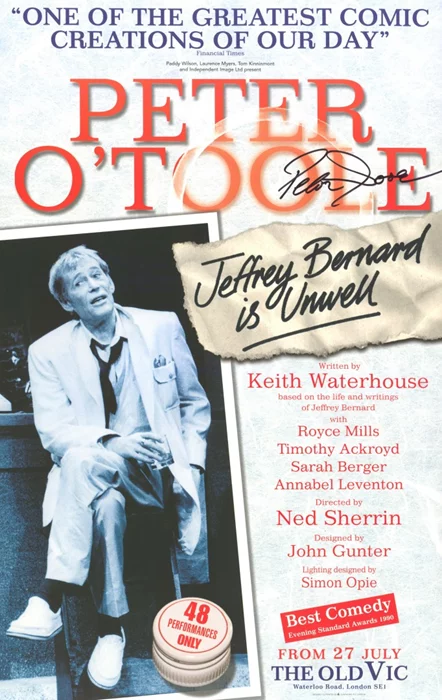 Peter O'Toole autograph