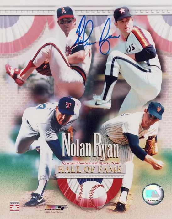 Nolan Ryan autograph