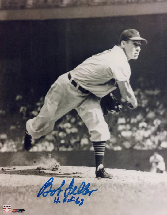Bob Feller autograph