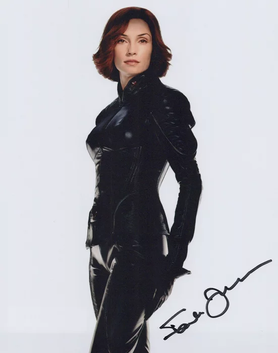 Famke Janssen autograph