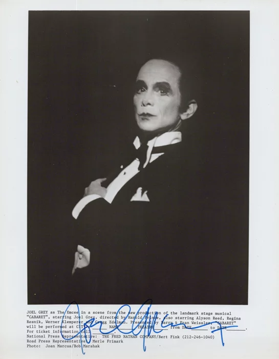 Joel Grey autograph