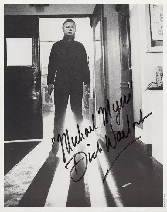 Dick Warlock autograph