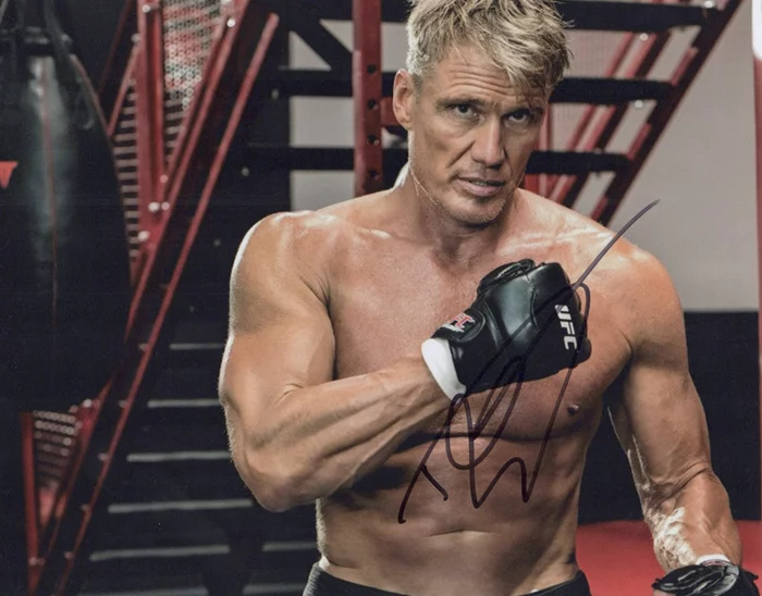Dolph Lundgren autograph