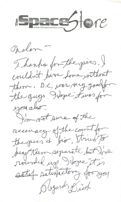 Richard Gordon autograph